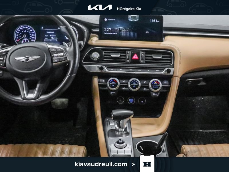 Genesis G70 2022 Blanc Blainville - photo #18