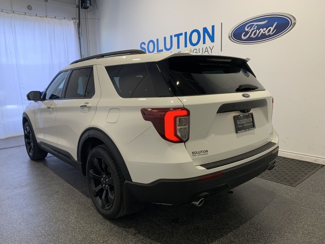 Ford Explorer ST LINE AWD EXPLORER ST LINE AWD 2023 Blanc Châteauguay - photo #8