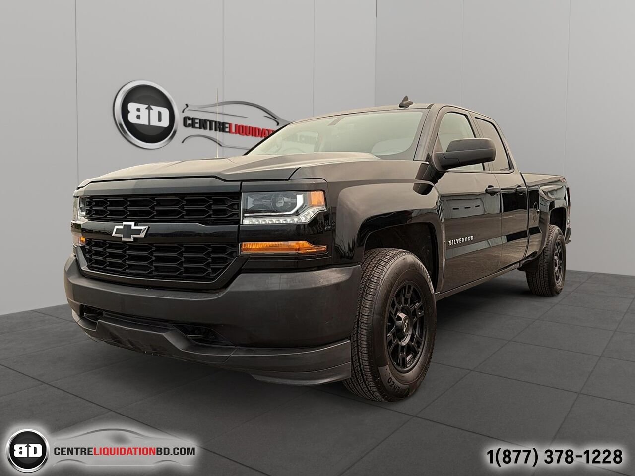 Chevrolet Silverado 1500 WT | BD0271 2017 Noir Granby - photo #0