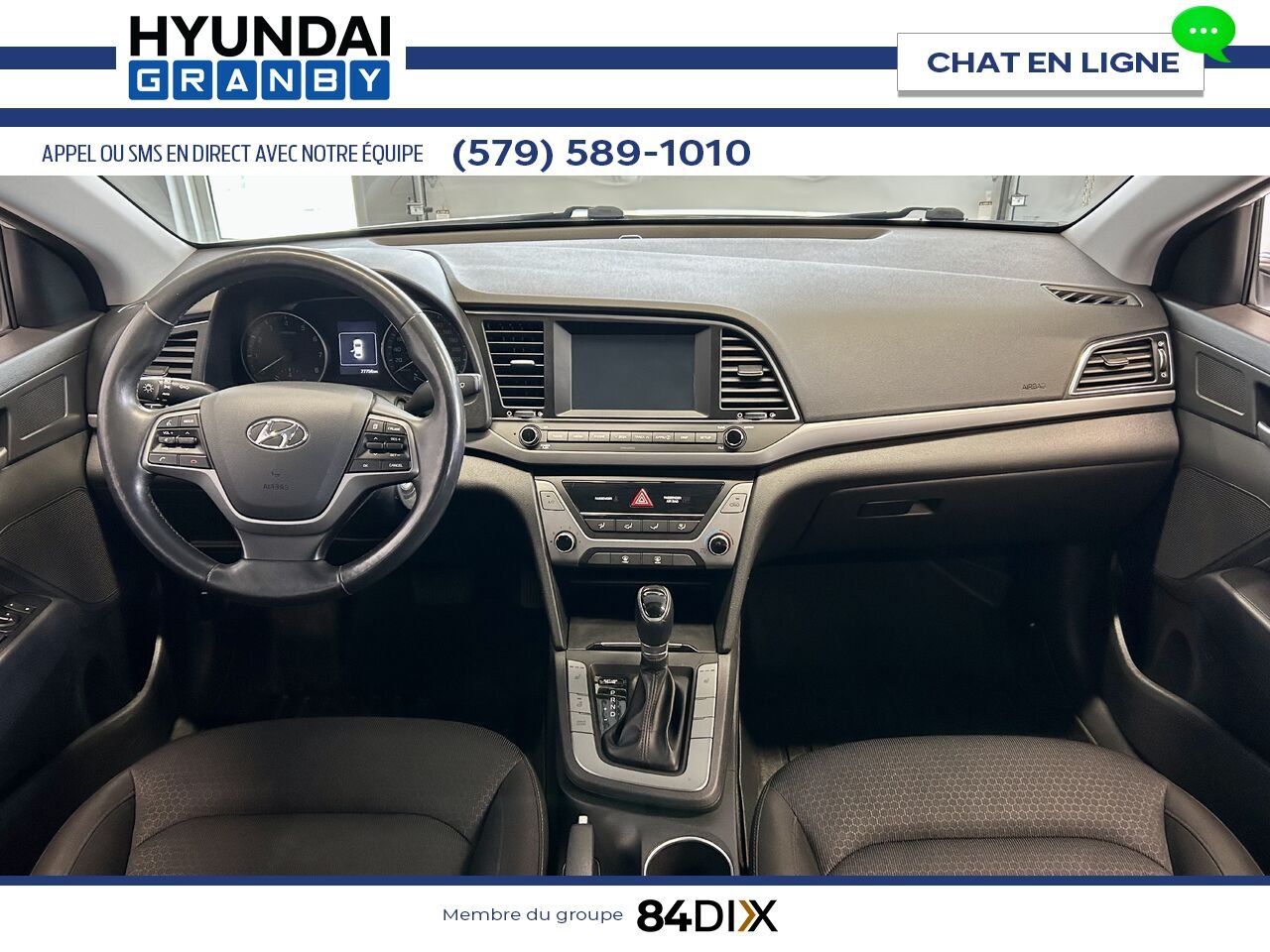 Hyundai Elantra 2018 Blanc Granby - photo #12