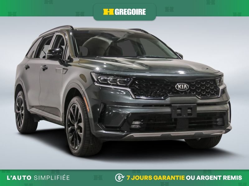 2021 Kia Sorento EX AWD AUTO A/C CUIR TOIT NAV MAGS CAM RECUL BLEUT Green