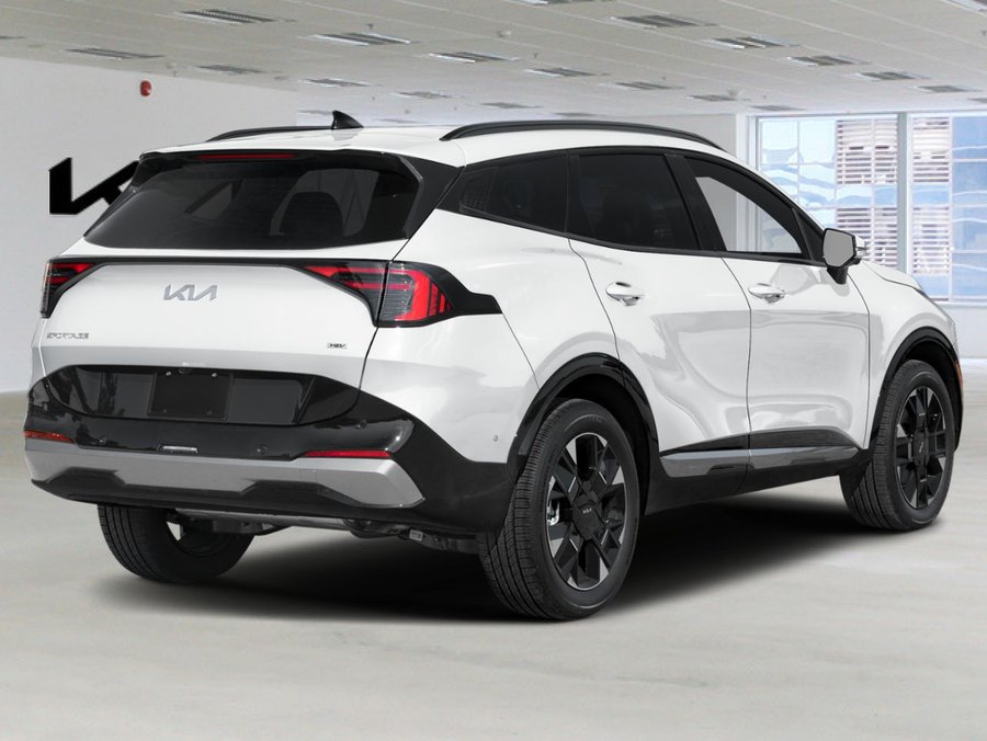 2027 KIA Sportage Hybrid SX TI avec intérieur noir Snow White Pearl