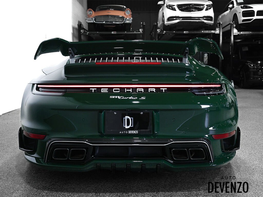 Porsche 911 2022 Vert Saint-Eustache - photo #7