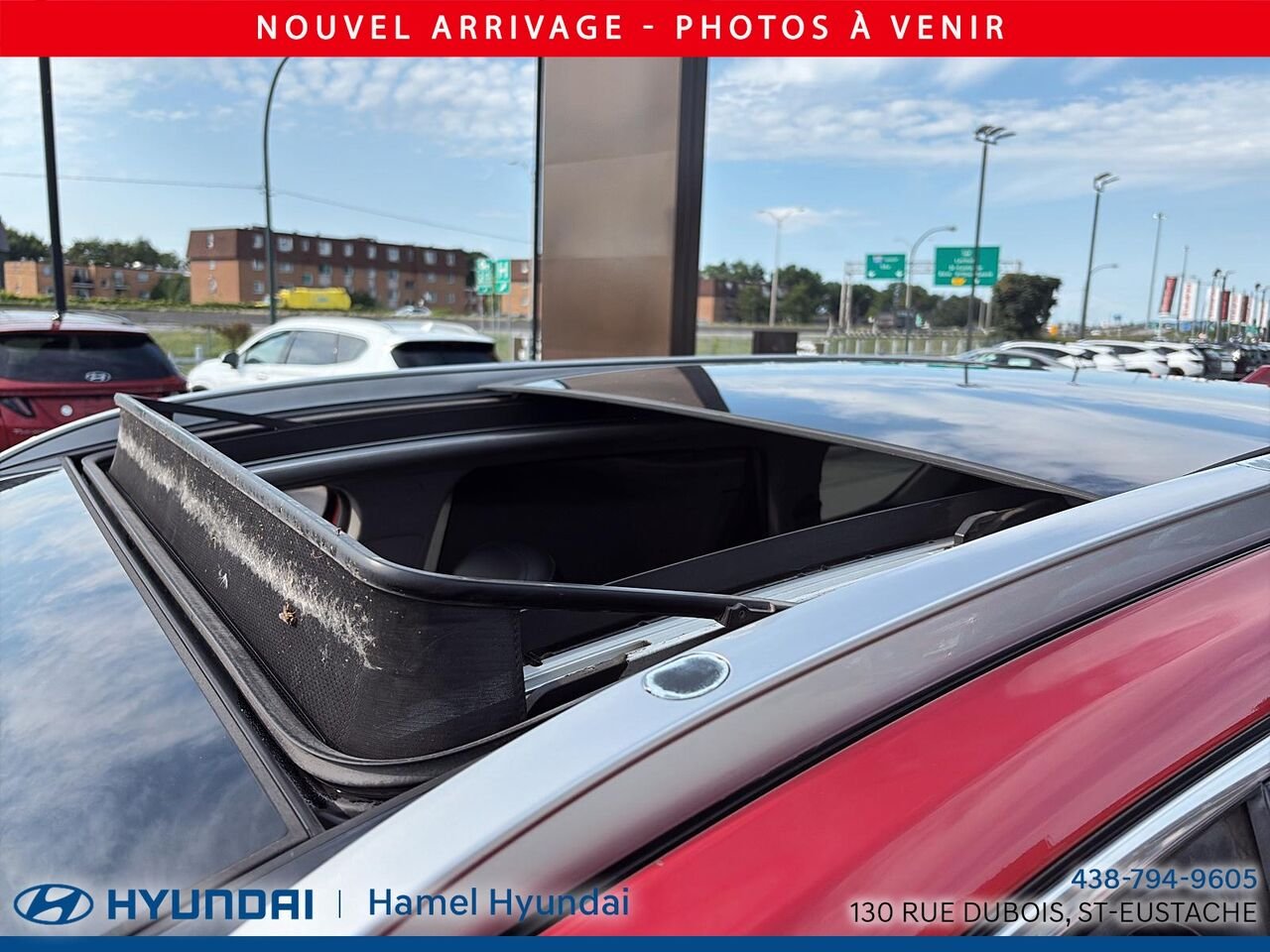 2020 Hyundai Santa Fe Red Saint-Eustache - photo #5