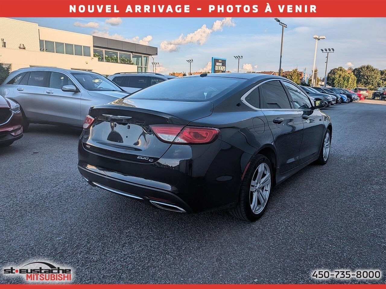 Chrysler 200 c awd 2016 Noir Saint-Eustache - photo #2