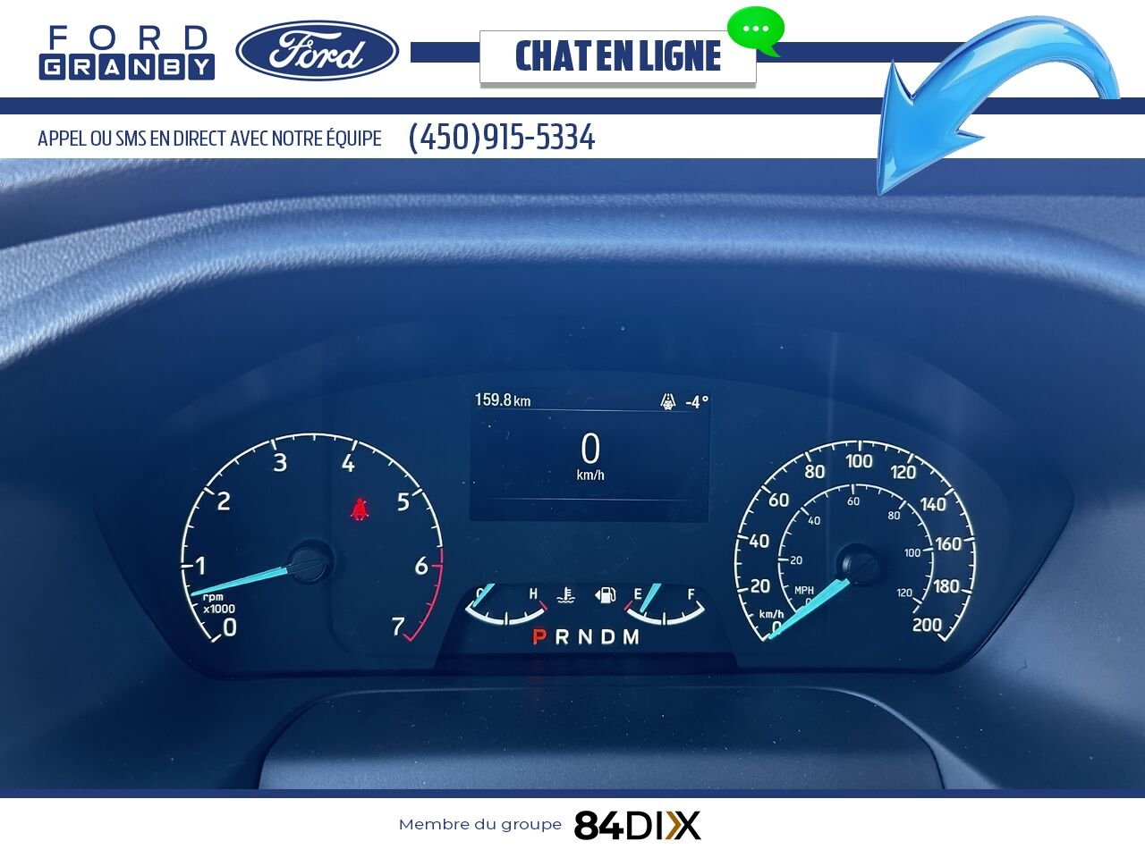 2024 Ford TRANSIT FOURGON TRONQUÉ White Granby - photo #8