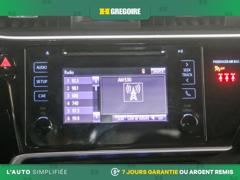 Toyota Corolla 823044 | SE AUTO AC CUIR GR ELECT CAMERA DE RECUL BLEUTOOTH 2019 Noir Laval - photo #22