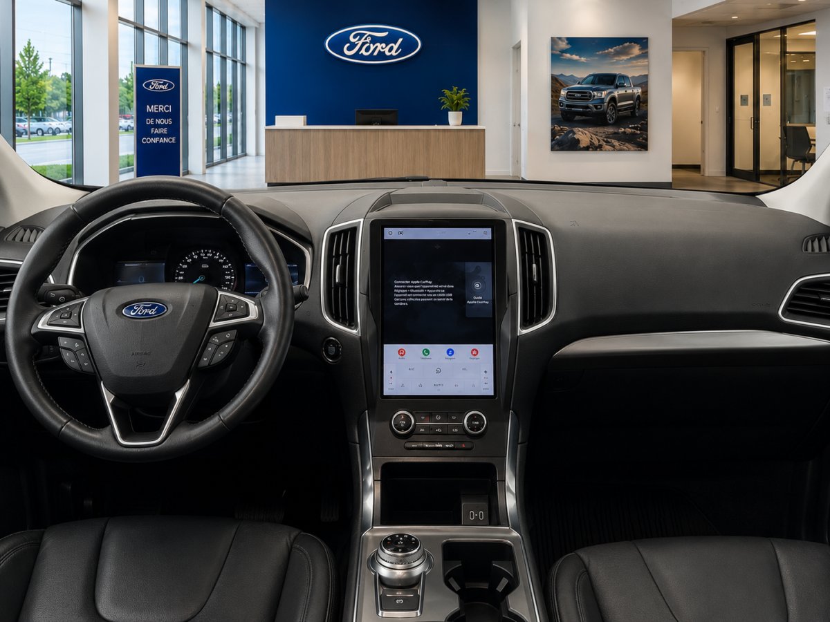2022 Ford Edge White La Sarre - photo #5