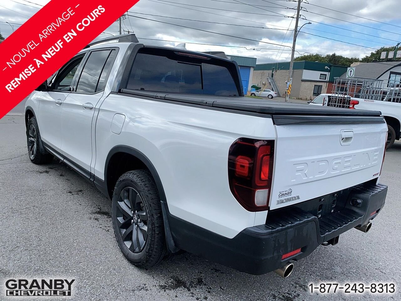 2025 Honda Ridgeline Sport Traction Intégrale | 26-0168A White Granby - photo #6