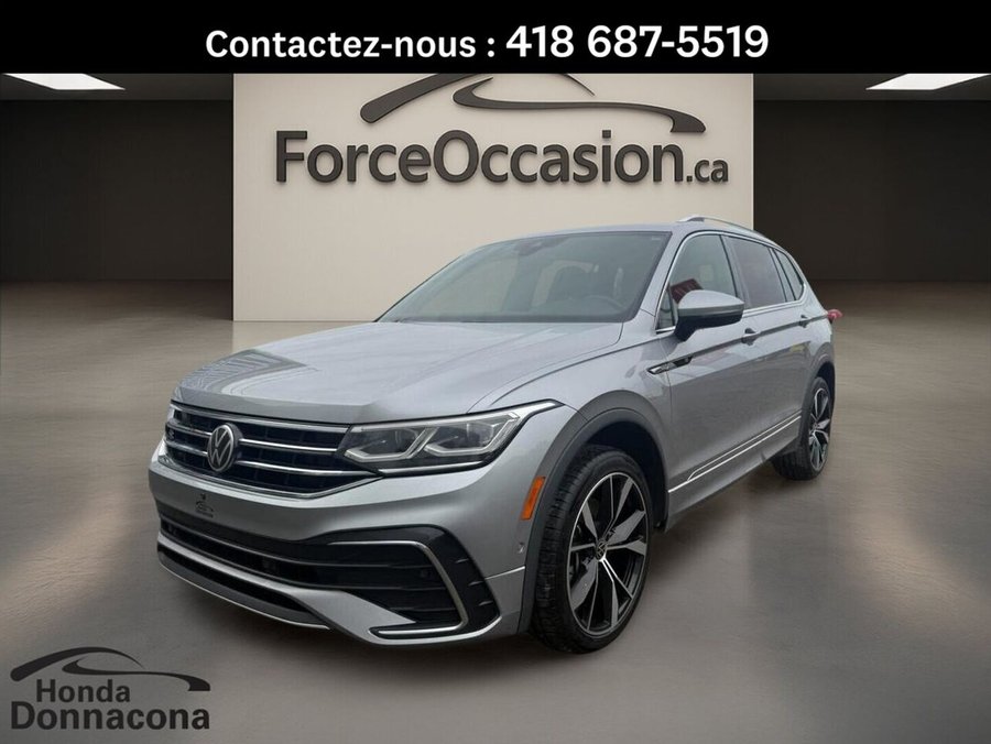 Volkswagen Tiguan Highline R-Line, Bancs chauffant, Toit ouvrant 2022 Noir
