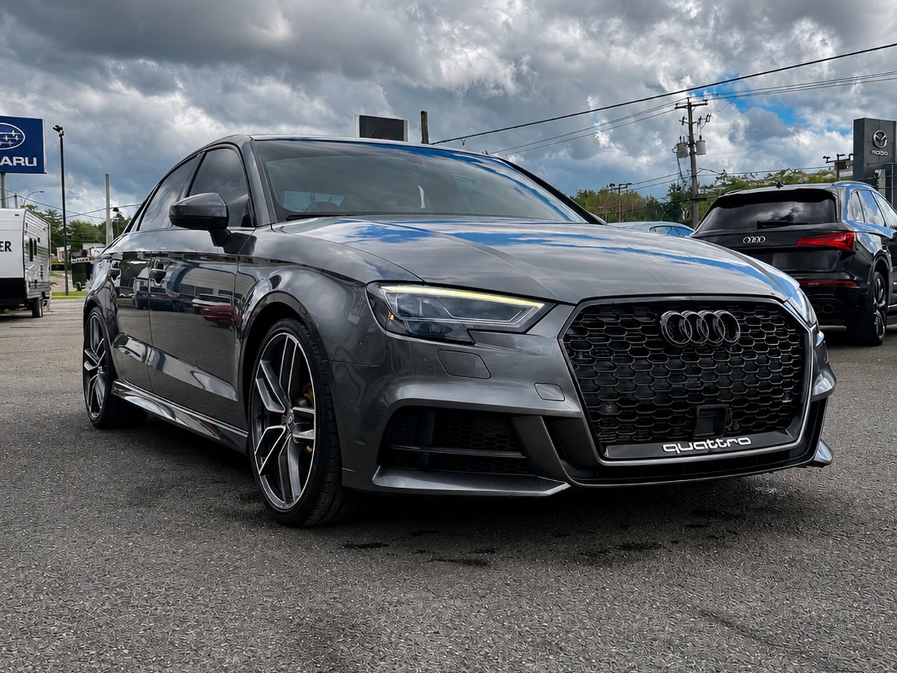Audi S3 Technik 2017 Gris Granby - photo #9