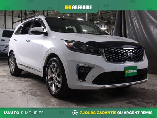 Kia Sorento SXL Limited AWD AUTO A/C MAGS CUIR TOIT NAV CAM RE 2019 Blanc