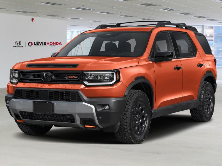 2026 HONDA PASSPORT TRAILSPORT TOURING BLACKOUT 2026 Orange