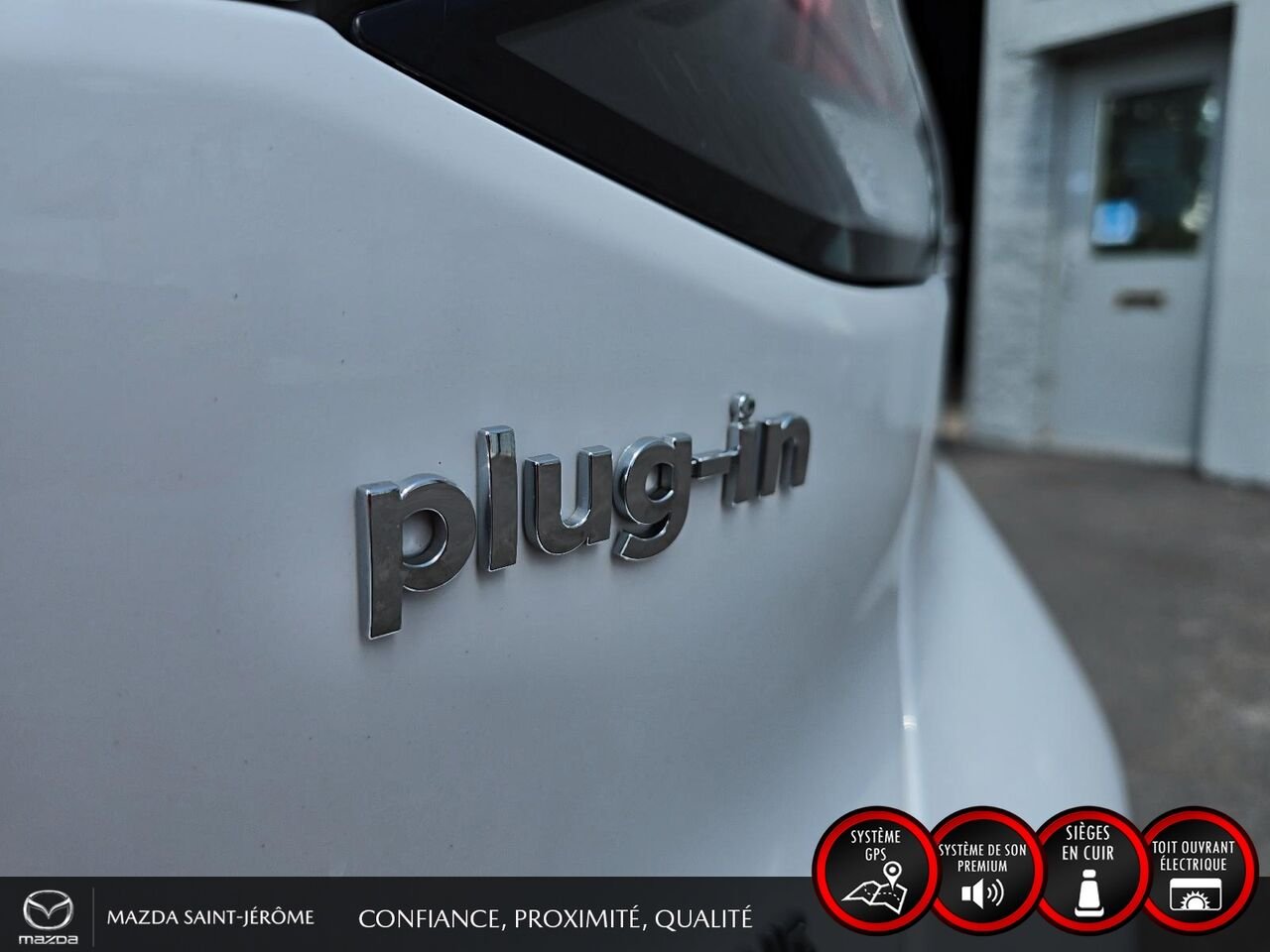 Hyundai Ioniq hybride rechargeable Ultimate | TOIT OUVRANT | CUIR | 2020 Blanc Saint-Jérôme - photo #8