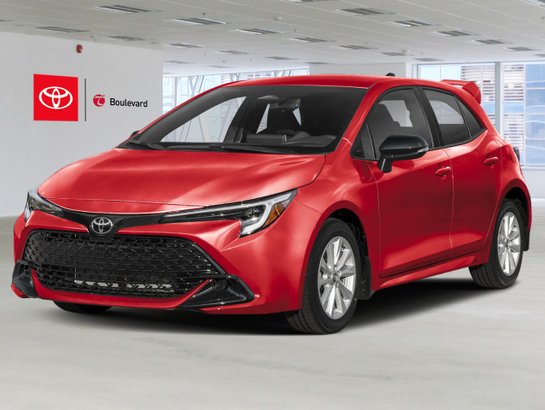 TOYOTA Corolla à hayon 2027 2027 Rouge ligne d'arrivée