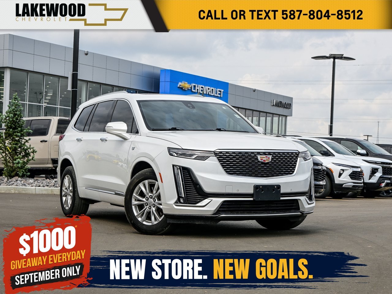 2024 Cadillac XT6 AWD 4dr Luxury White Sherwood Park - photo #0