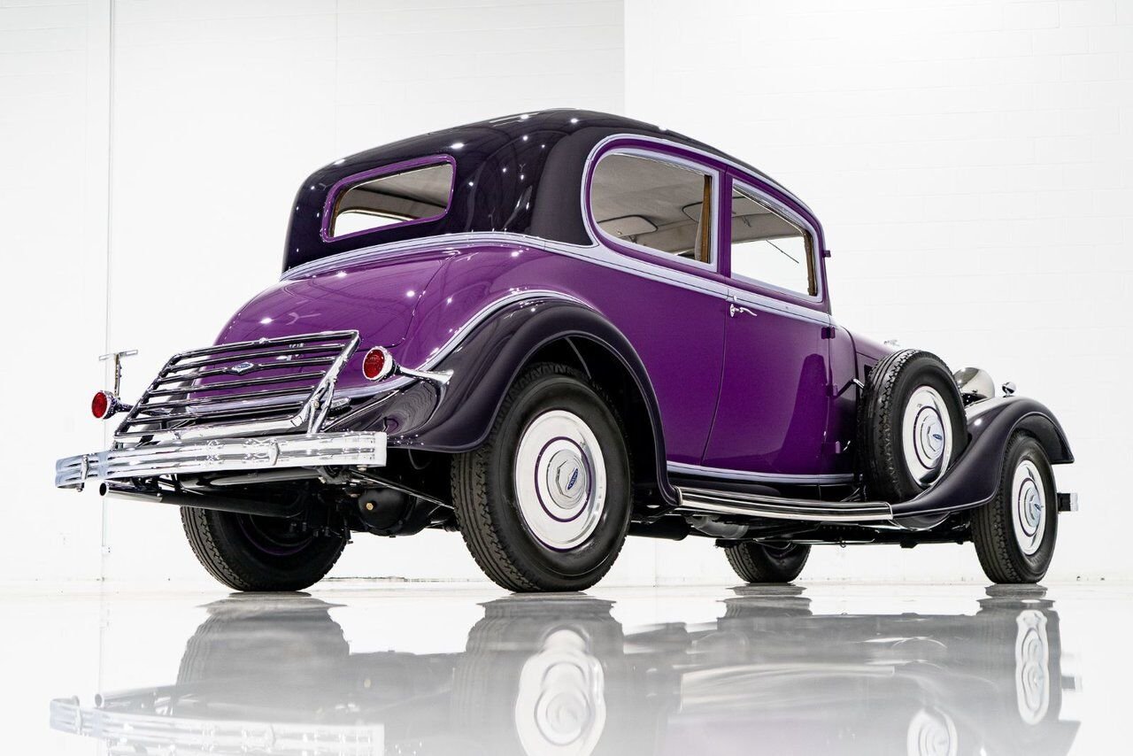 Lincoln KB Victoria Coupe One Of 18 Built, And The Only Known Surviving **PRICE IN USD** 1933 mauve Montréal - photo #26