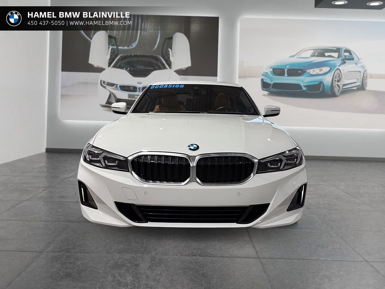 2023 BMW 3 Series 330i xDrive berline White Blainville - photo #1