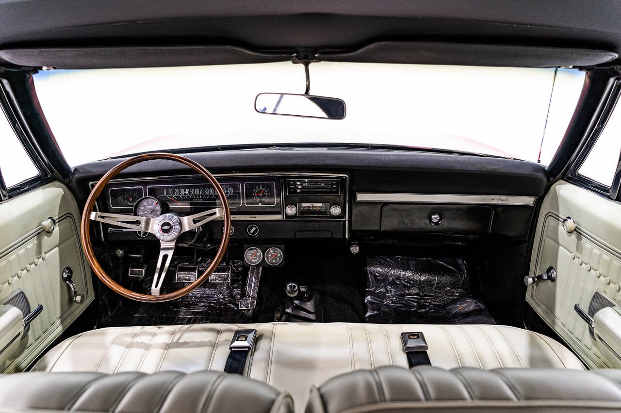 Chevrolet Impala Match N# L72 427/425 4spd 4.56gear Org Bill Of Sale | PRIX EN USD 1968 Rouge Montréal - photo #7