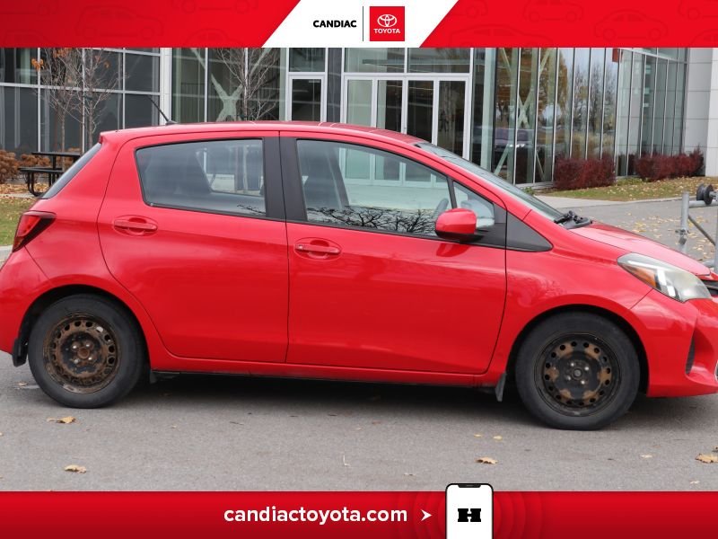 2015 Toyota Yaris Red Candiac - photo #11