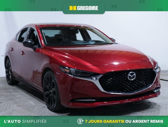 2024 Mazda 3 GT w/Turbo AWD AUTO AC CUIR TOIT NAV CAM RECULE Red