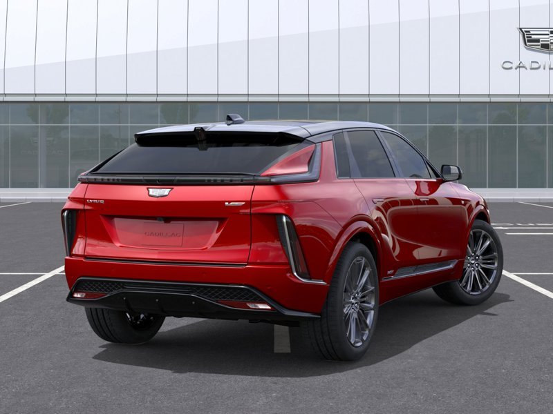 CADILLAC LYRIQ LYRIQ-V ELECTRIC PREMIUM AWD (1SM) 2027 Teinte rouge éclatant Rivière-du-Loup - photo #3