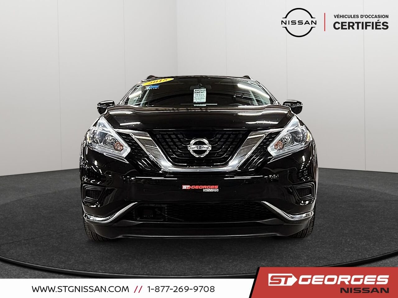 Nissan Murano 2018 Noir Saint-Georges - photo #1