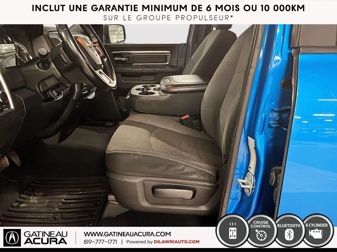 Ram 1500 Classic Warlock Quad Cab 4x4 2021 Bleu Gatineau - photo #21