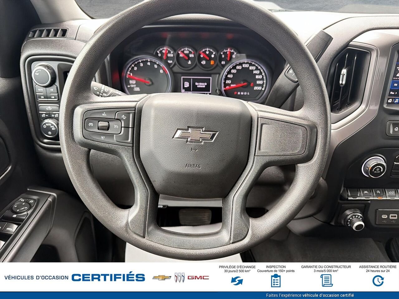 CHEVROLET SILVERADO Custom Trail Boss cabine multiplace 4RM 157 po 2022 GRIS CEND Montmagny - photo #9