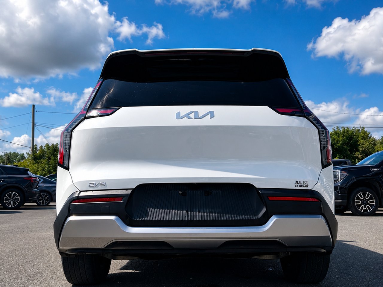 Kia EV9 2024 Blanc Granby - photo #5