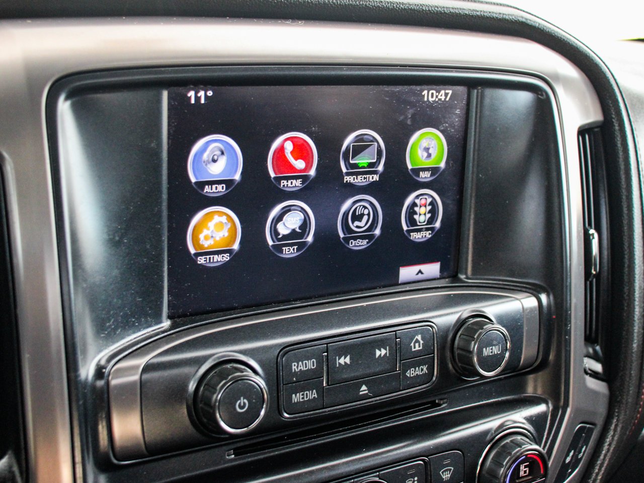 2016 GMC Sierra 1500 4WD Crew Cab 143.5 SLT White Sherwood Park - photo #23
