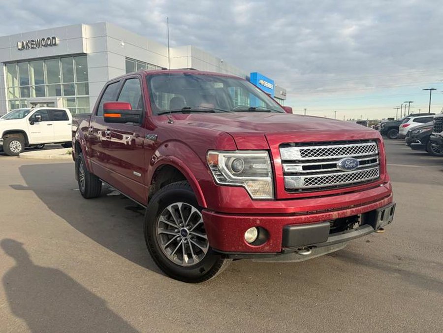 2013 Ford F-150 Limited 900A 3.5L EcoBoost | Power Sunroof Tinted Ruby Red