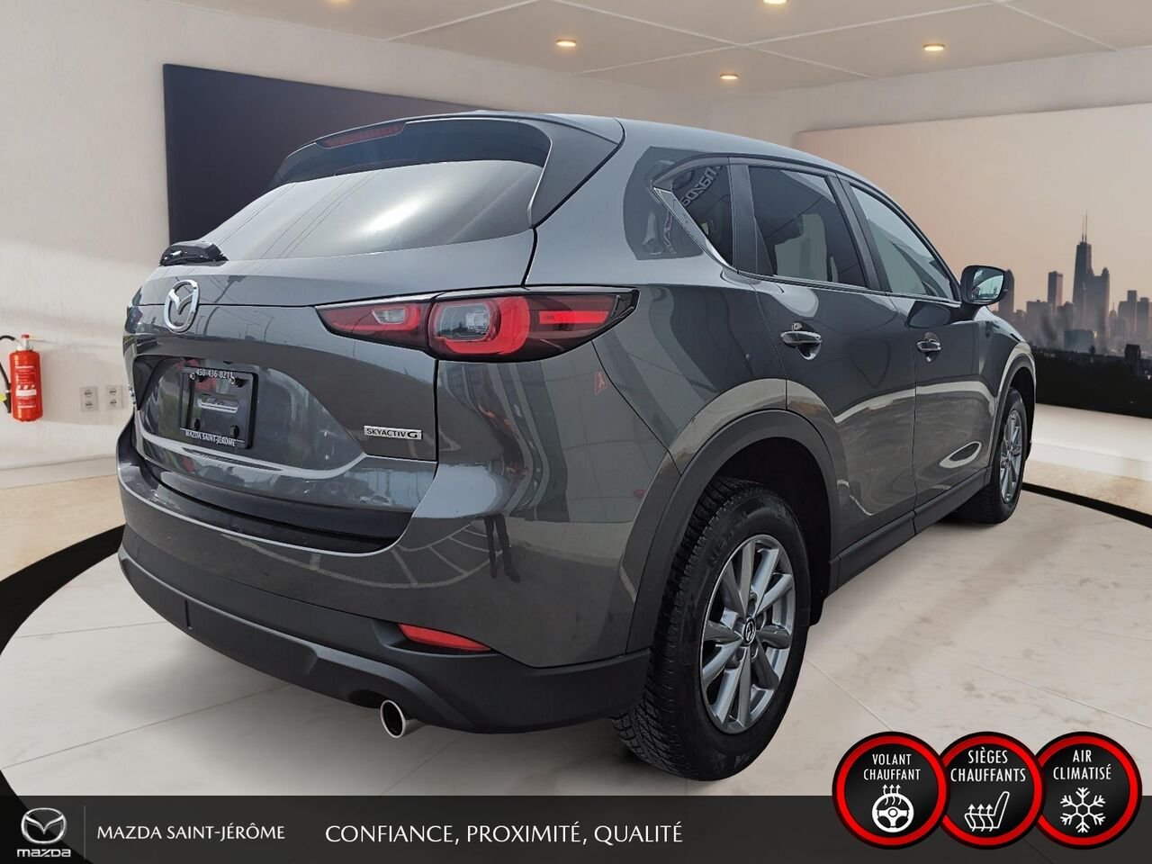 2025 Mazda CX-5 Grey Sainte-Agathe-des-Monts - photo #5