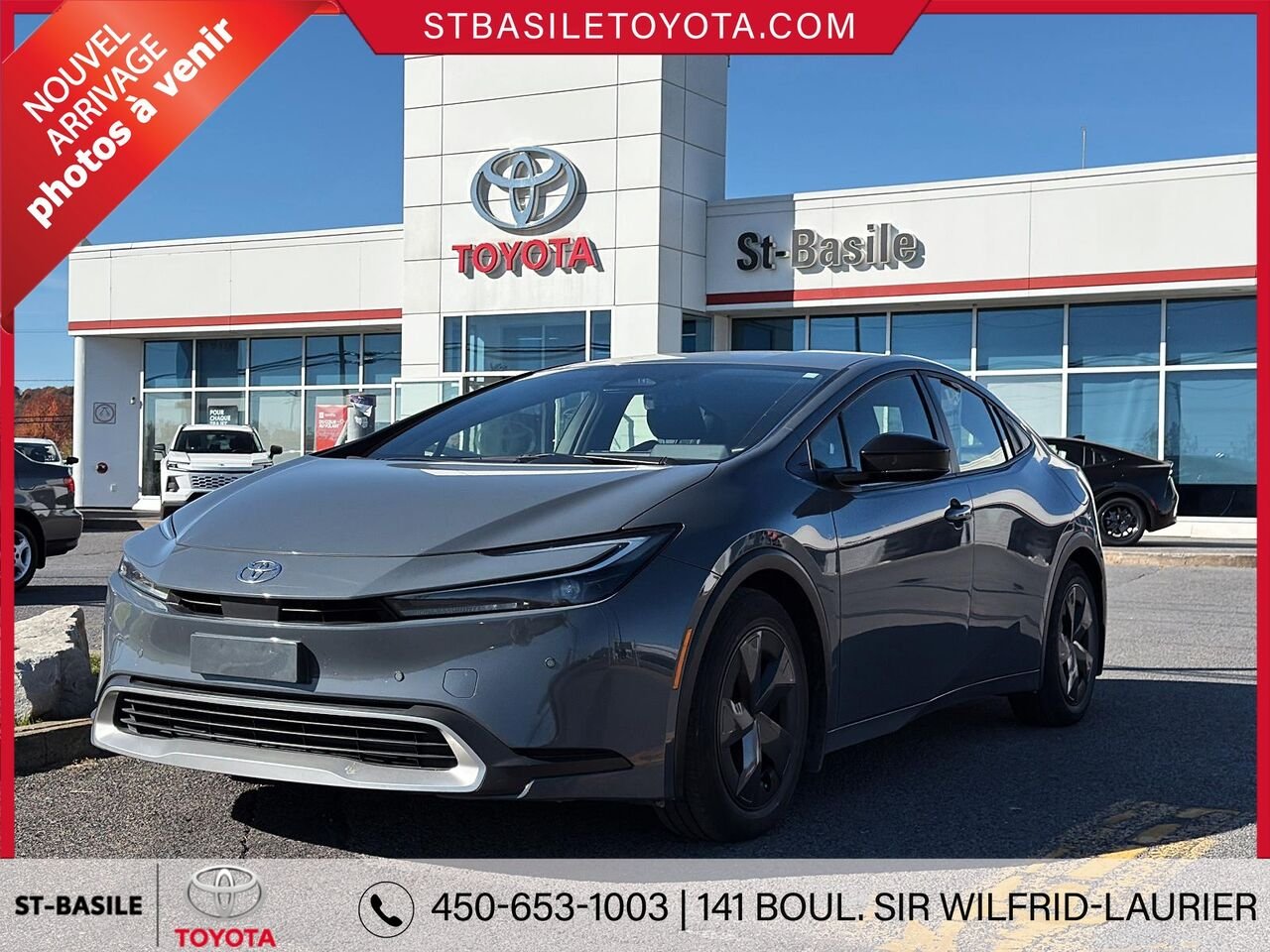 TOYOTA Prius Prime 2024 Gris Saint-Basile-le-Grand - photo #0
