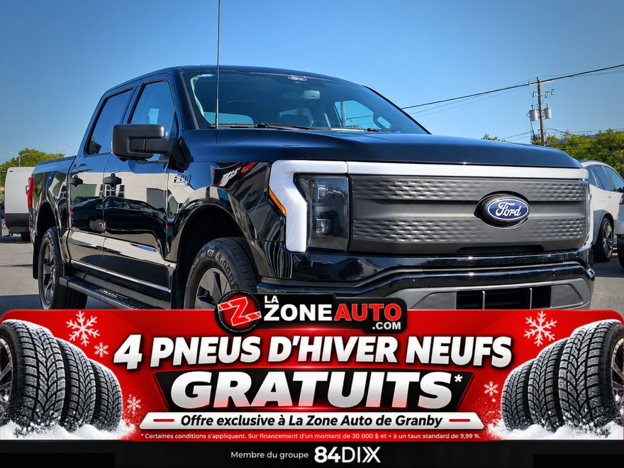 2024 Ford F-150 Lightning XLT Black Granby - photo #8