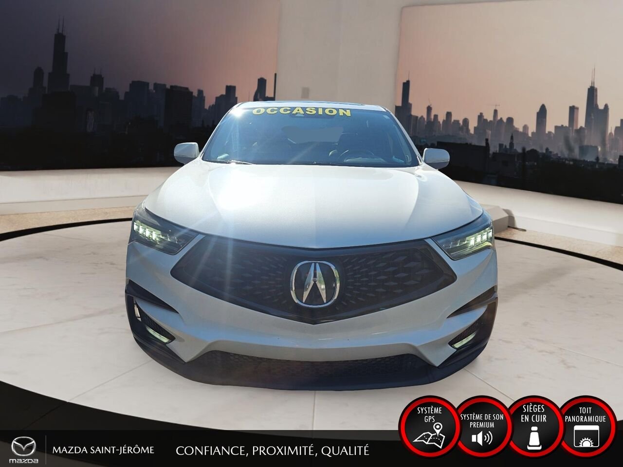 2020 Acura RDX White Ste-Agathe des Monts - photo #2