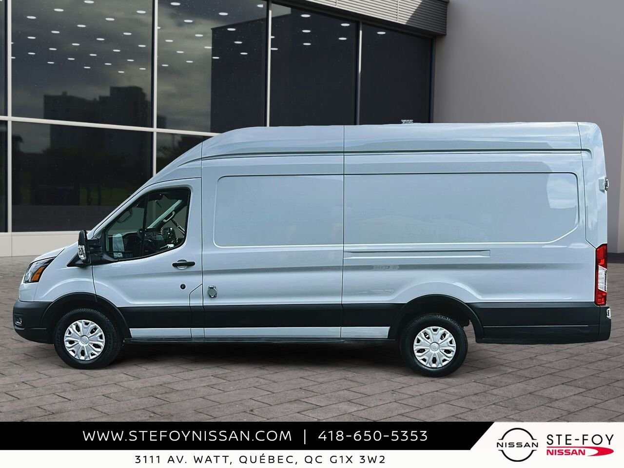 2022 Ford E-Transit Toit surélevé White Ste-Foy - photo #22
