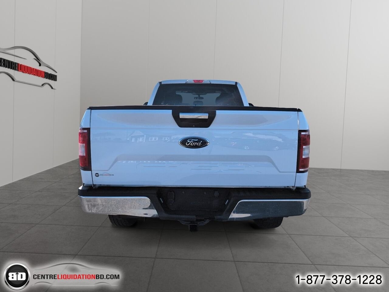 Ford F-150 XLT cabine double 4RM caisse de 8 pi | BD0422 2019 Blanc Granby - photo #6