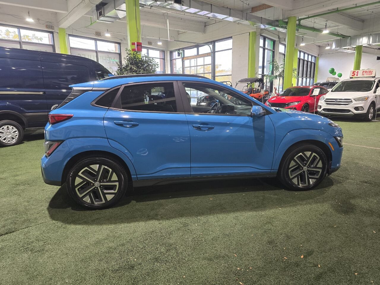 2023 Hyundai Kona Electric Blue  - photo #6
