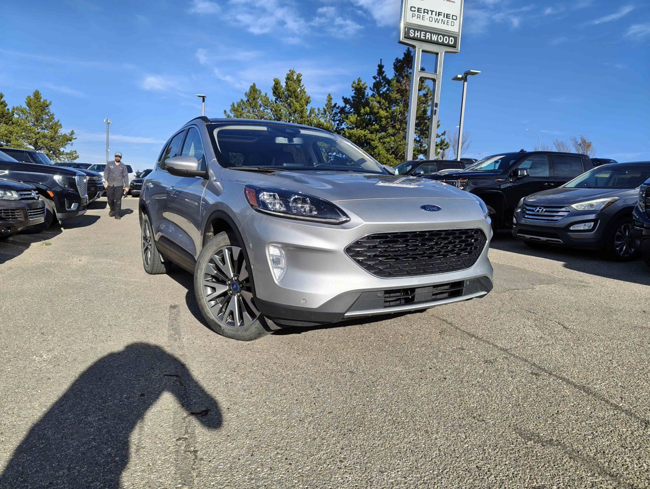 2020 Ford Escape Titanium Hybrid AWD Grey Sherwood Park - photo #1