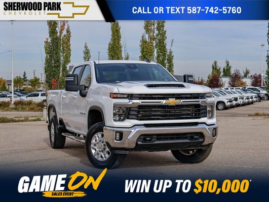 2025 Chevrolet Silverado 3500HD LT 6.6L Duramax | Heated Seats White