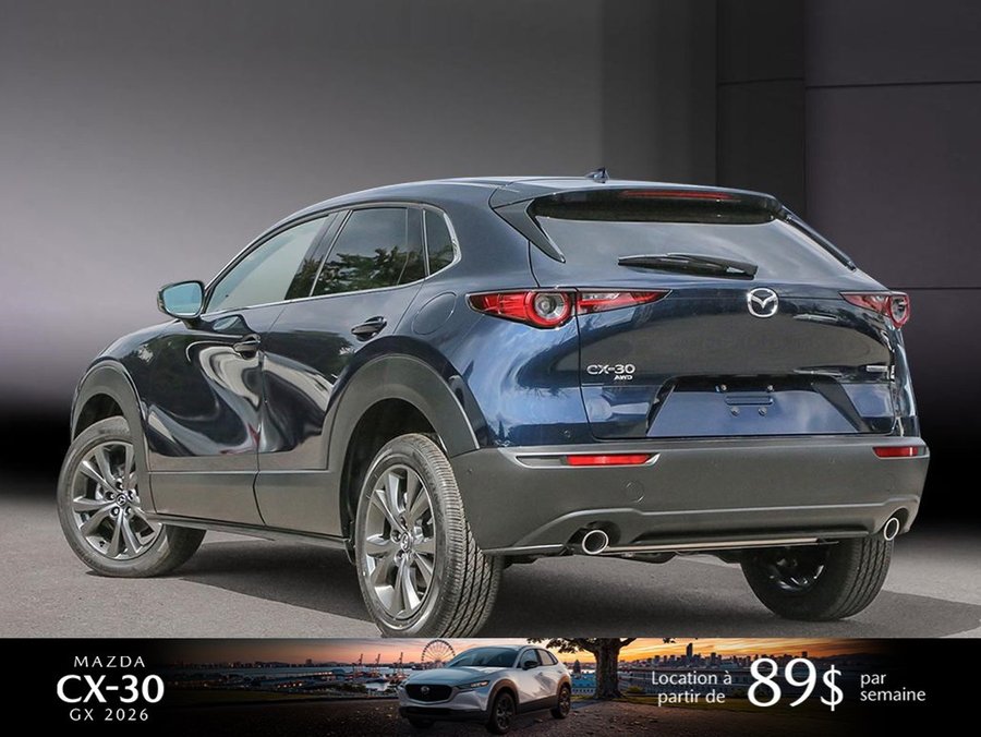 Mazda CX-30 GT 2026 Bleu cristal foncé mica