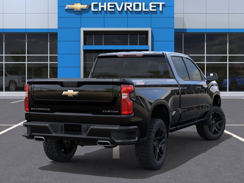 CHEVROLET Silverado 1500 Custom Trail Boss cabine multiplace 4RM 157 po 2026 Noir Ottawa & Gatineau - photo #3