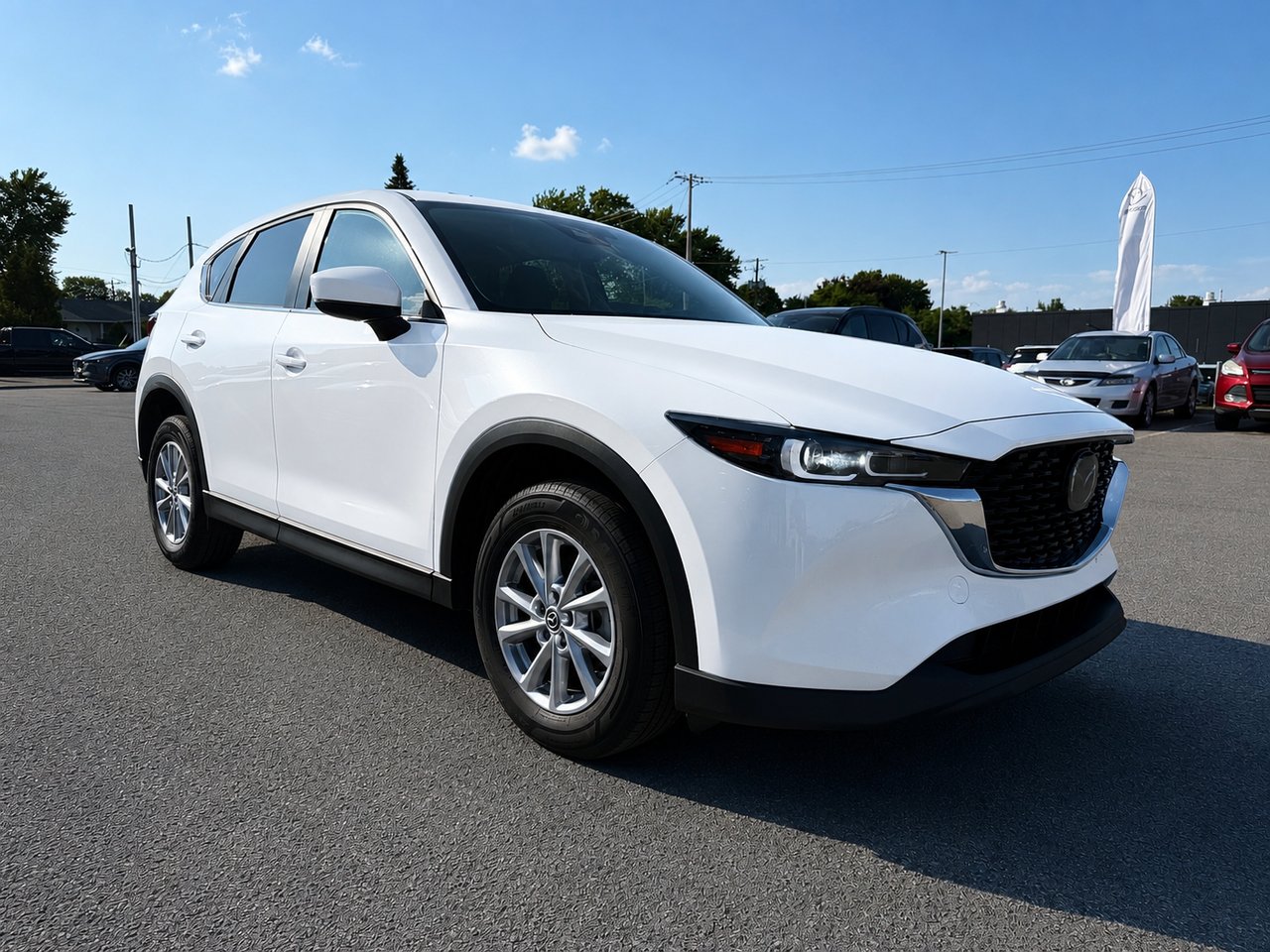 Mazda CX-5 JAMAIS ACCIDENTÉ / AWD (4X4) / APPLE CARPLAY ET ANDROID AUTO 2022 Blanc Châteauguay - photo #3