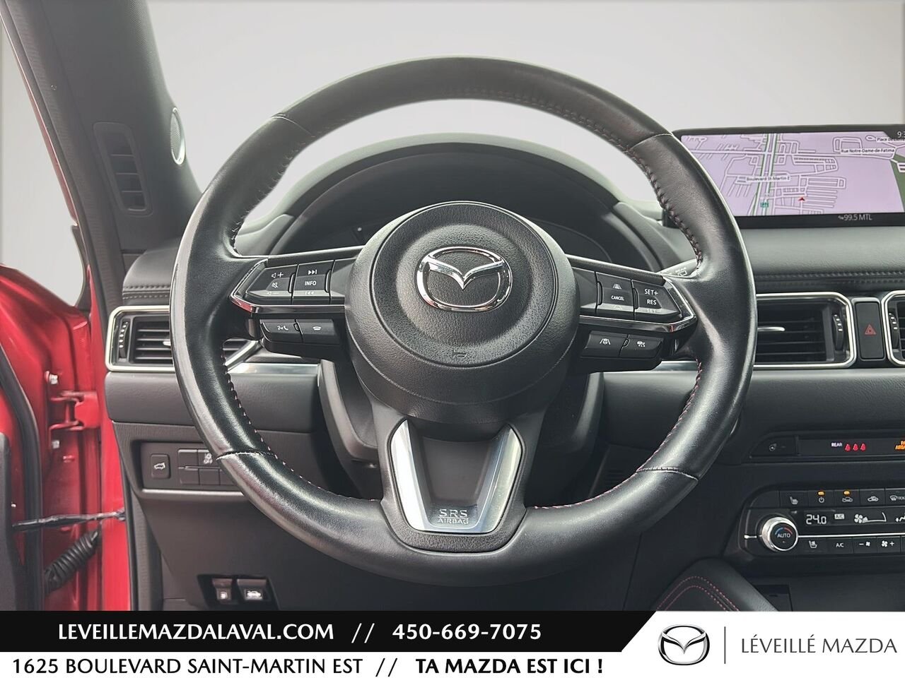 Mazda CX-5 Sport avec moteur turbo TI 2023 Rouge Laval - photo #14