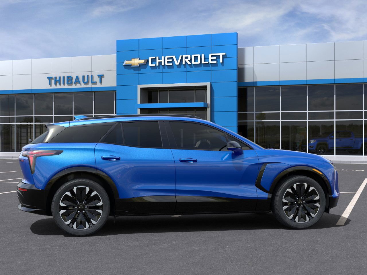 2025 Chevrolet Blazer EV RS TI Riptide Blue Metallic Saint-Eustache - photo #4