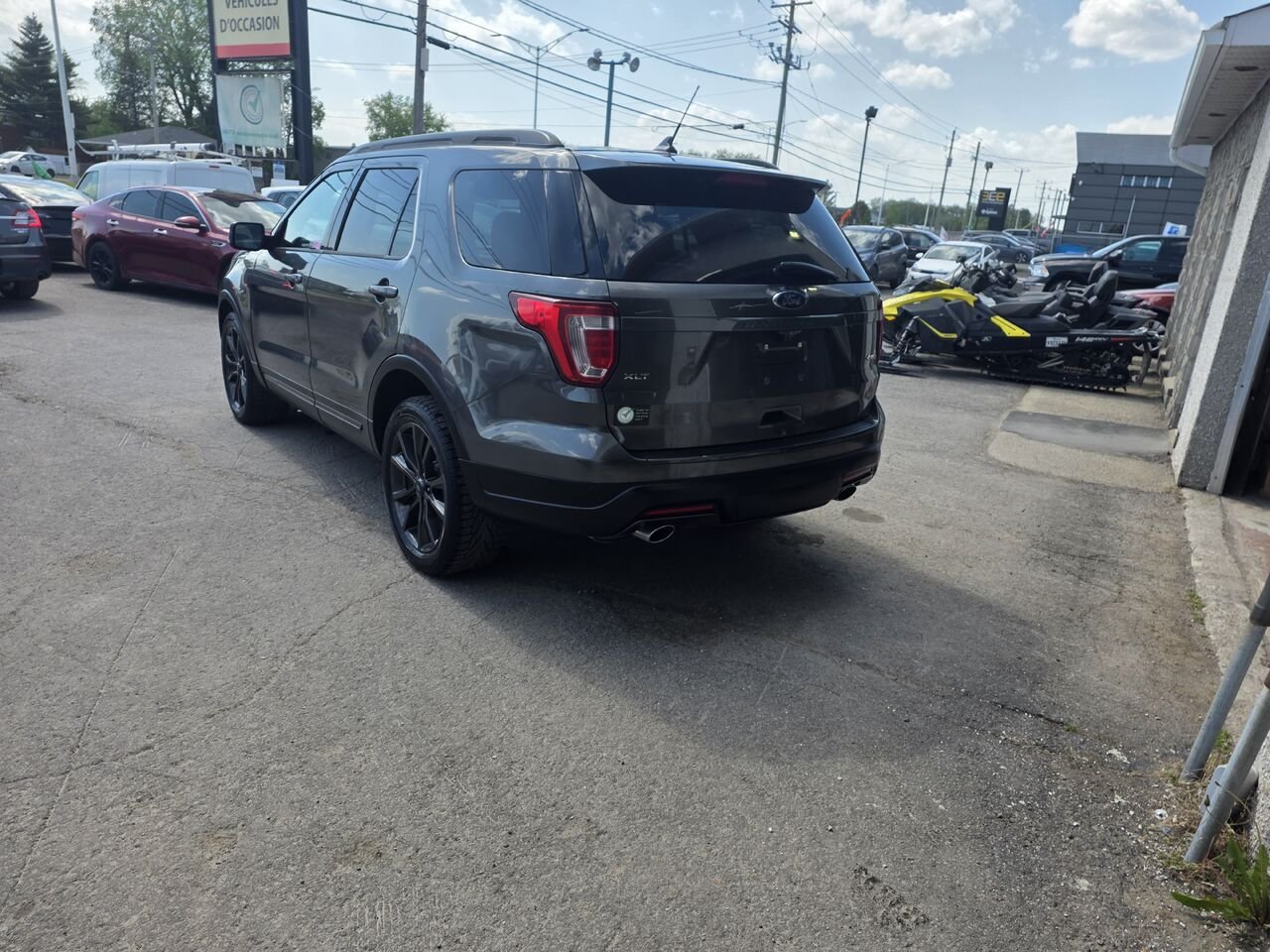 Ford exolorer 2018 Gris Longueuil, - photo #3