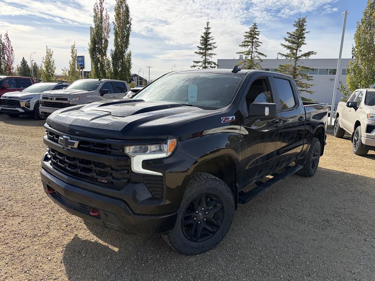 2024 Chevrolet Silverado 1500 4WD Crew Cab 147 LT Trail Boss Black Sherwood Park - photo #2