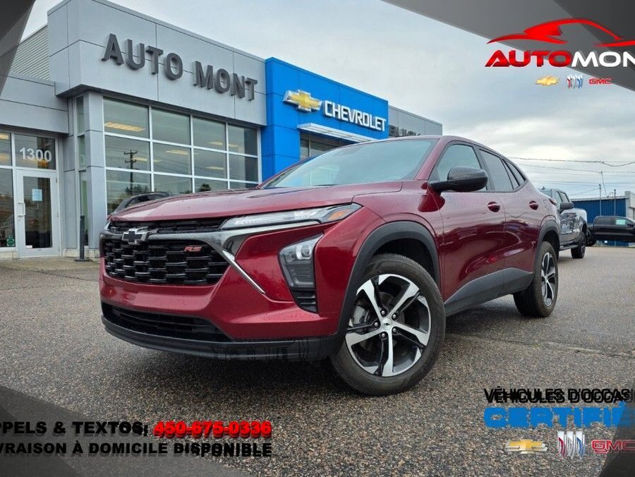 Chevrolet Trax RS 2024 Rouge