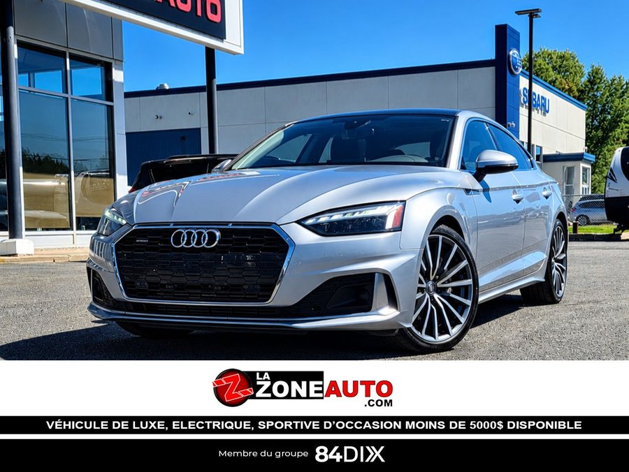 Audi A5 Sportback 2020 2020 Argent